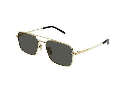 Lunettes de soleil Gucci Homme GG1957SA001-GOLD-GOLD-GREY58 - GG1957SA001-GOLD-GOLD-GREY58